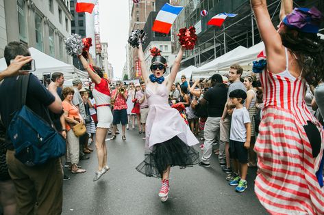 Celebrate Bastille Day and 15 More Things to Do in NYC This Week: July 13 to June 19, 2018 | Untapped Cities Happy Bastille Day, French First Lady, Celebration Images, Things To Do In Nyc, Sunday Style, Bastille Day, French Dress, Chanel Haute Couture, Popsugar Fashion