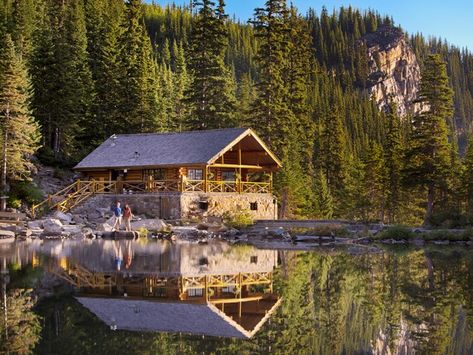 Main image Lake Agnes Tea House, Lake Louise Banff, Lake Agnes, Fairmont Chateau Lake Louise, Chateau Lake Louise, House Lake, Parks Canada, Canada Road Trip, Hiking Destinations