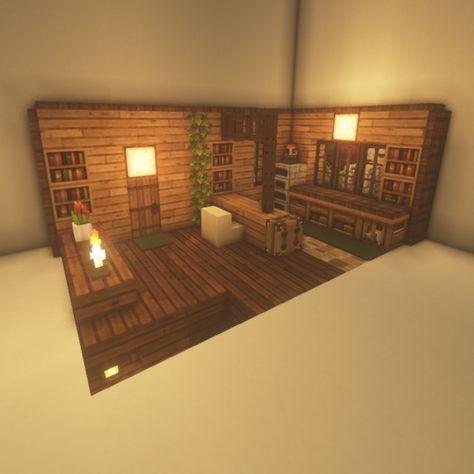 kitchen w living room🤍 has a basement Mc Basement Ideas, Cool Minecraft Basement Ideas, Basement Ideas Minecraft, Minecraft Home Interior Kitchen, Kitchen Interior Minecraft, Basement Minecraft, Minecraft Cooking Room, Minecraft Interior Design Kitchen, Minecraft Interior Design Storage Room