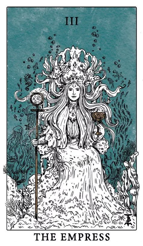 Empress Tattoo, Tarot Wallpapers, Modern Tarot Deck, Justice Tarot, Relationship Tarot, Free Tarot Cards, Empress Tarot Card, Empress Tarot, Pentacles Tarot