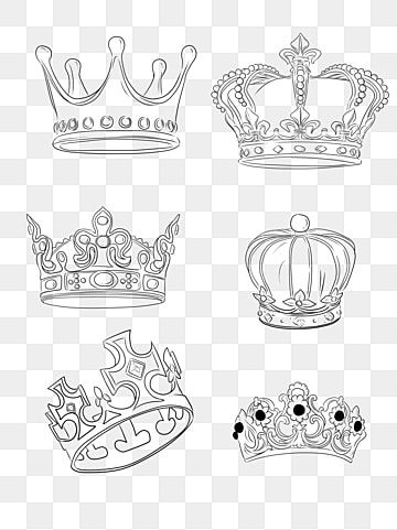 Simple King Crown Tattoo Design, How To Draw A Kings Crown, Queen Crown Drawing Sketch, Easy Crown Drawing Step By Step, Princess Crown Illustration, Queen Crown Drawing Simple, Royal Crown Drawing, How To Draw A Crown, Kings Crown Drawing