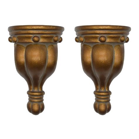 Free 2-day shipping. Buy Urbanest Rigaud Drapery Sconce (Set of 2) at Walmart.com Traditional Window Treatments, Curtain Rod Holders, Curtain Rod Hardware, Curtain Rod Brackets, Curtain Hardware, Drapery Rods, Rod Set, Hanging Racks, Window Frames