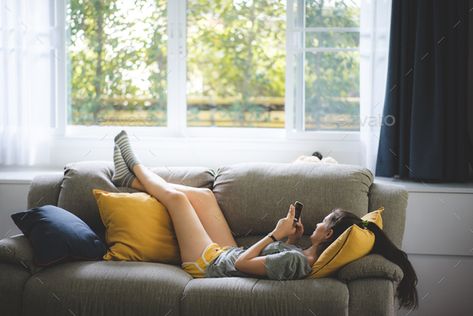 Person Laying On Couch Reference, Person On Couch, Person Sitting On Couch, Paris Airbnb, Child Illustration, Bed Picture, Lady Sif, Wall Murals Diy, Woman Laying