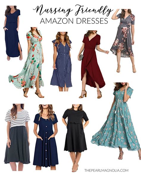 Amazon Nursing Friendly Clothes, Post Partum Dresses Formal, Modest Nursing Friendly Dresses, Modest Nursing Dresses, Nursing Friendly Wedding Guest Dress, Postpartum Dress Ideas, Nursing Friendly Dress Pattern, Nursing Friendly Dress For Wedding, Nursing Outfits Breastfeeding