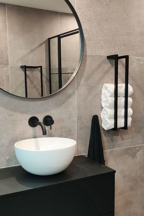 Bad Accessoires, Bathroom Inspiration Modern, Bathroom Design Decor, Bathroom Inspiration Decor, Bathroom Design Luxury, Interior Modern, Minimalist Bathroom, House Bathroom, Home Room Design