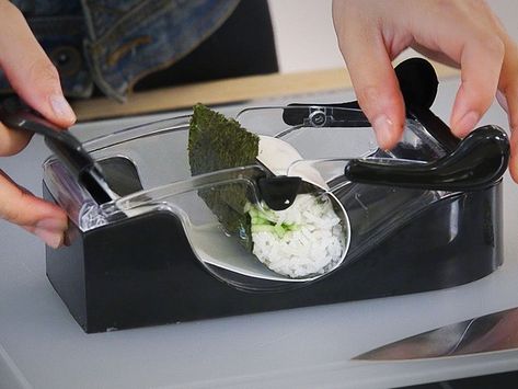 Watch: Which Sushi Maker Creates the Best Roll? Sushi Machine, Sushi Roller, Sushi At Home, Sushi Maker, How To Make Sushi, Sushi Roll, Japanese Restaurant, Sushi Rolls, Small Kitchen Appliances