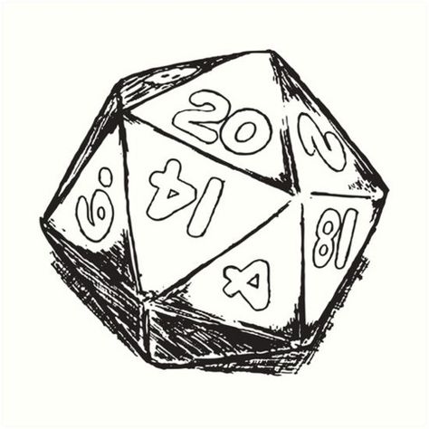 Dice Drawing, Dice Tattoo, Pirate Art, D20 Dice, Drawing Clipart, Dragon Drawing, Creative Drawing, Heart Art, Tattoo Drawings