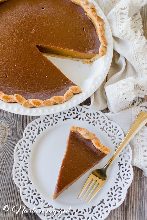 Gluten Free Pumpkin Pie. Dairy Free Pumpkin Pie. Fast & Easy Recipe w/a delicious flakey crust! Perfect for holiday baking! Vegan Sweet Potato Pie, Vegan Pumpkin Pie Recipe, Vegan Pies, Dairy Free Pumpkin Pie, Pumpkin Pie From Scratch, Apple Pumpkin Pie, Best Pumpkin Pie Recipe, Paleo Pumpkin Pie, Gluten Free Pumpkin Pie