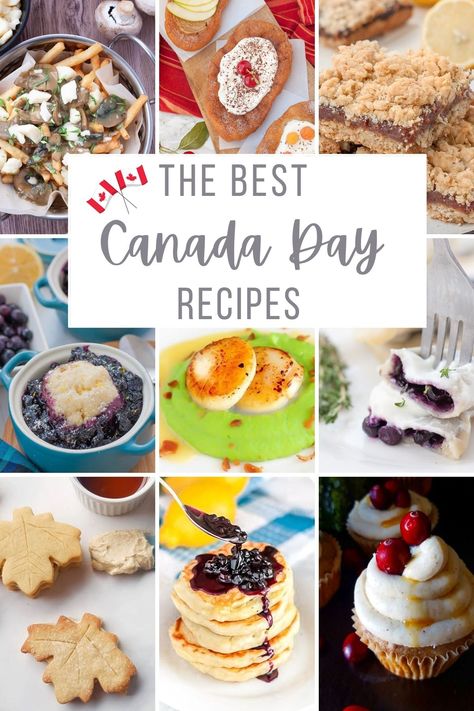 Canada Day Breakfast, Authentic Canadian Recipes, Canadian Breakfast Recipes, Canadian Recipes Traditional, Canada Day Recipes, Canada Day Food, Canadian Food Recipes, Rhubarb Streusel Muffins, Acadian Food