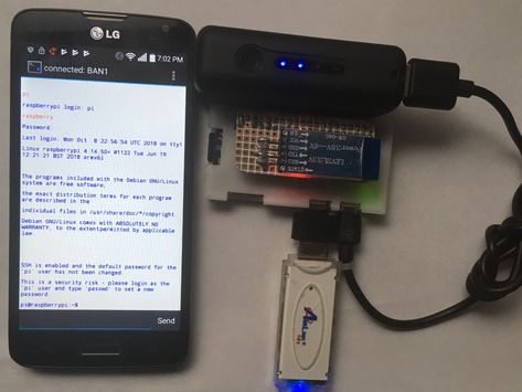 Check this out: Portable Hacking Station RPI Zero W (Like Watch Dogs) by Victor Altamirano Hacking Gadgets, Repurposed Electronics, Hacking Device, Android Hacking, Watch Dogs 1, Pi Computer, Raspberry Pi Computer, Gadget Tecnologici, Raspberry Pi Zero