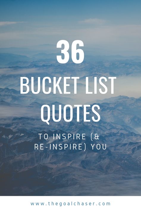 Bucket list quotes: 36 Bucket list quotes of inspiration. Because sometimes people think you're crazy...and sometimes we think ourselves crazy and we need to inspire (and re-inspire) ourselves to achieve our bucket list ideas!  via @thegoalchaser #bucketlistideas  #bucketlist #motivation Funny Bucket List, Quotes Of Inspiration, Sometimes Quotes, Bucket List Quotes, Life Goals Quotes, Aristotle Quotes, Tumblr Relationship, Life Goals Pictures, Sometimes People