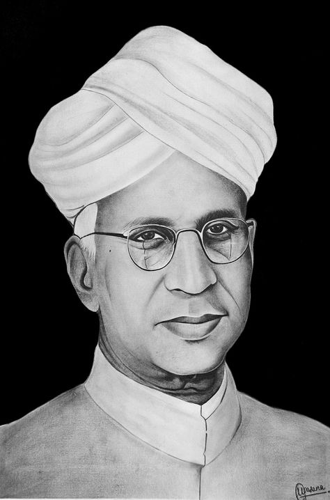 Dr S Radhakrishnan Sketch, Dr Sarvepalli Radhakrishnan Drawing, Sarvepalli Radhakrishnan Drawing, Dr Sarvepalli Radhakrishnan Sketch, Dr Sarvepalli Radhakrishnan, Sarvepalli Radhakrishnan, Chalk Wall Art, Pencil Drawing Pictures, Cute Drawings Of Love