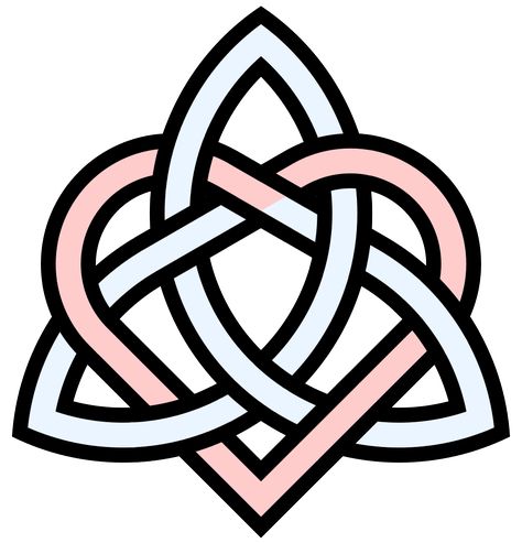 File:Triquetra-heart-knot.svg - Wikimedia Commons Celtic Symbol For Sister, Sister Symbol Tattoos, Gaelic Tattoo, Sister Symbols, Celtic Sister Knot, Celtic Symbol, Knot Tattoo, Heart Knot, Celtic Tattoos