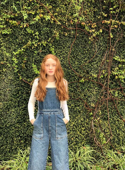 Stranger Things 2's Sadie Sink On Denim, Fashion Icons And '80s Style - Topshop Blog Fitness Outfits, 90's Fashion, Tumblr Outfits, Diana Ross, Sadie Sink, Fashion Icons, Outfit Trends, Emma Roberts, Pop Punk