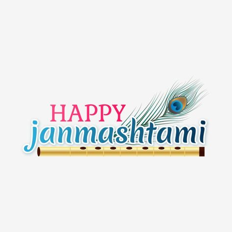 Happy Janmashtami Vector Illustration Happy Krishna Janmashtami, Happy Krishna, Chinese New Year Poster, Happy Rakhi, Happy New Year Vector, Logo Desing, Happy Janmashtami, Green Background Video, Illustration Creative