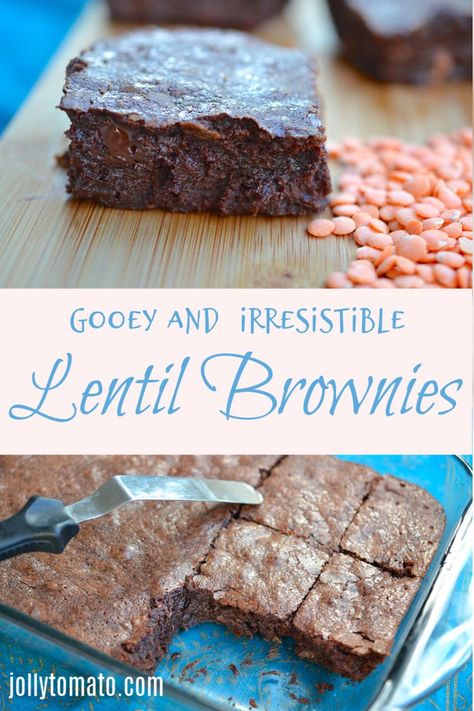 Red Lentil Dessert, Lentil Recipes Dessert, Lentil Dessert Recipes, Lentil Snacks, Lentil Brownies, Lentil Dessert, Lentil Cookies, Lentil Recipes Easy, Lentil Cake