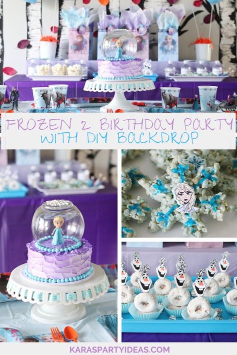 Frozen 2 Birthday, Frozen 3rd Birthday, Frozen Birthday Party Cake, Frozen Birthday Party Decorations, Elsa Birthday Party, Frozen Party Decorations, Frozen Bday Party, Disney Frozen Birthday Party, 2 Birthday Party