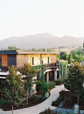 Landscape Resort, Yountville California, Resort Activities, Cozy Nature, Wood Leaf, Garden Exterior, Dream Venue, California Trip, Exterior Inspiration