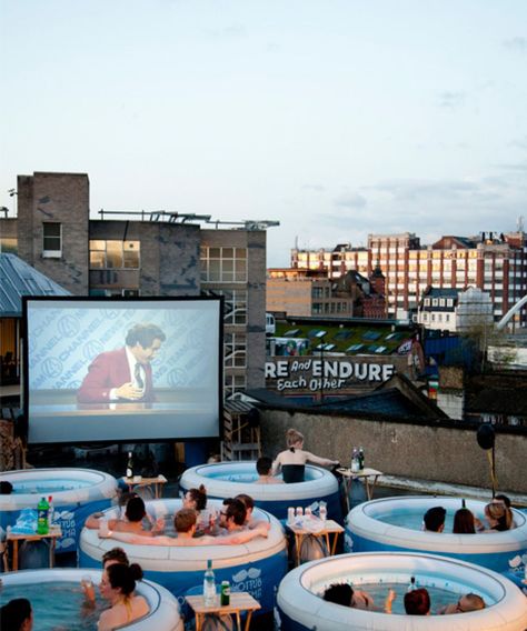 Open Air Cinemas In London — Outdoor Film Screenings Gerobak Dorong, Outdoor Cinema, Outdoor Movie, Coral Gables, Cool Inventions, Oh The Places Youll Go, Movie Theater, Albania, Movie Night