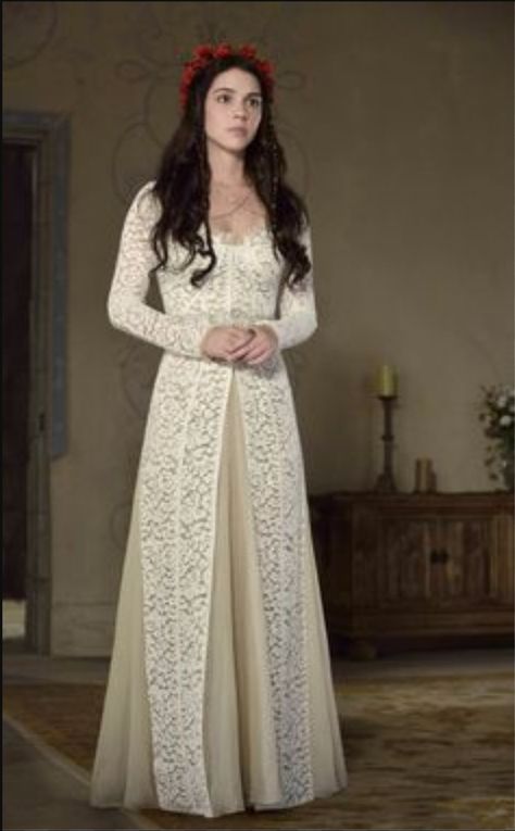 Reign Costumes, Reign Outfits, Gaun Abad Pertengahan, Reign Mary, Reign Fashion, Reign Dresses, Mary Dress, Gaun Fashion, Estilo Real