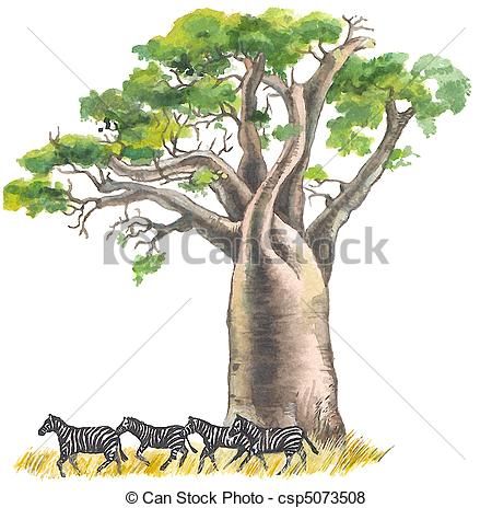 Tree Borders, African Jungle, Baobab Tree, Afrique Art, Classroom Crafts, Baboon, Drawing Projects, Tree Drawing, Tree Print