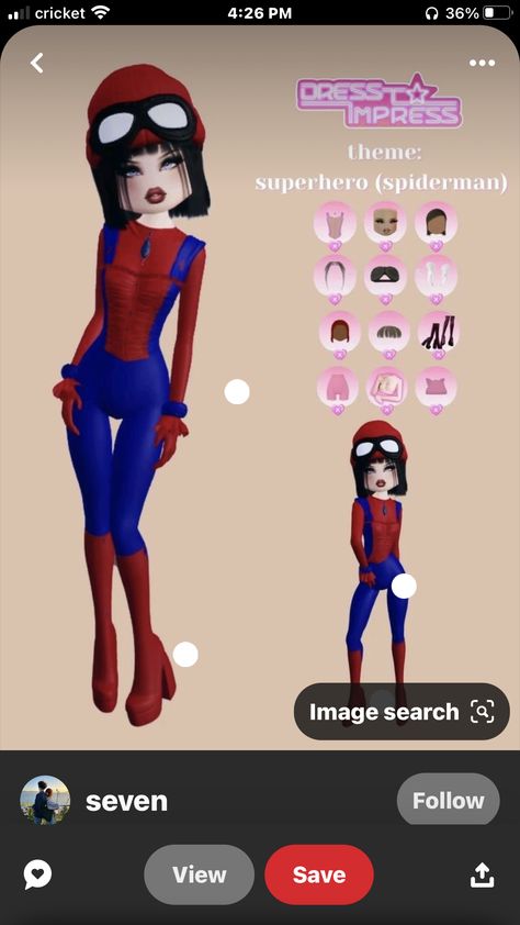 Spier Man, Spiderman Images, Dress Impress, Superhero Spiderman, Dti Ideas, Dti Fits, Dti Outfits, Roblox Outfits, Roblox Codes