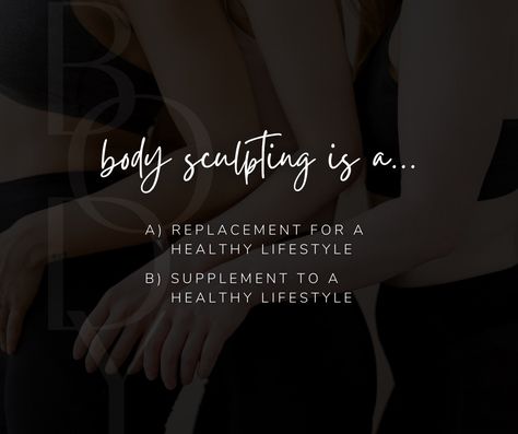 A little Q&A about body sculpting🤍 Body Sculpting Marketing Ideas, Body Cavitation, Non Invasive Body Sculpting, Wood Therapy Body Sculpting Benefits, Body Sculpting Post, Laser Lipo, Mommy Makeover, Fat Reduction, Radio Frequency