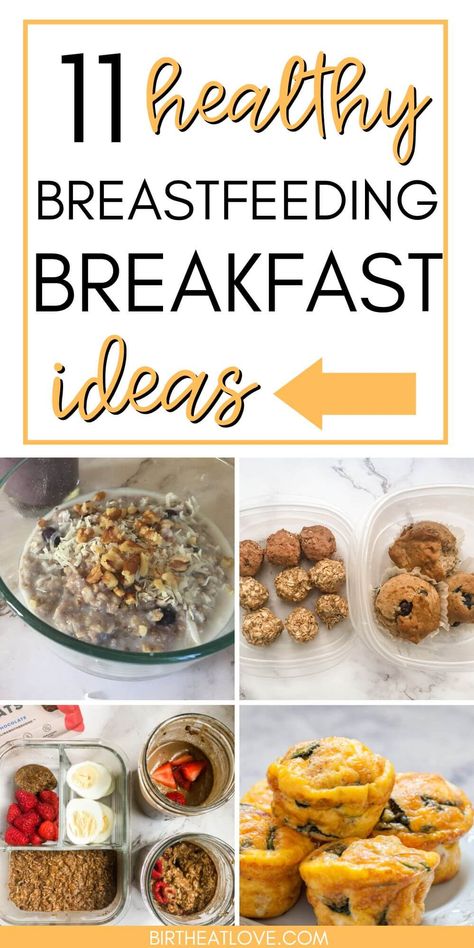 Working Mom Breakfast, Oatmeal Recipes For Breastfeeding, Postpartum Protein Snacks, Breakfast Ideas For Breastfeeding Moms, Breakfast For Nursing Moms, High Protein Snacks Breastfeeding, Lactation Breakfast Recipes, Healthy Snacks For Breastfeeding Moms, High Protein Meals For Breastfeeding