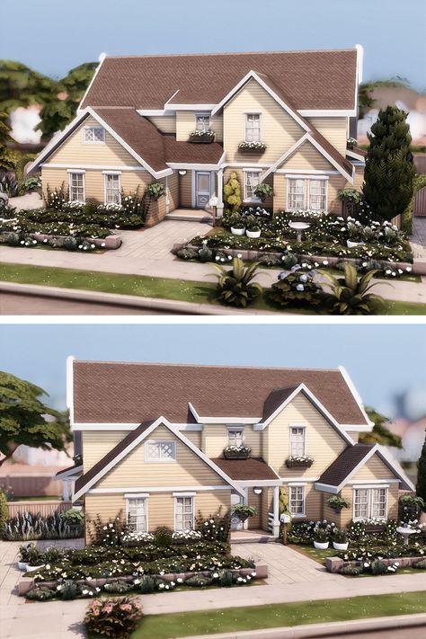 Created for: The Sims 4

New Beginnings is a Resenditial Lot perfect for a family of 6.
It's built on a 40 x 30 lot in Willow Creek.
It has a Living Room, Kitchen, Dining Room, 4 Bedrooms and 3 Bathrooms.
Outside is a BBQ, an Eating Area, a Hot Tub, a Swimming Pool and Garden Planters for your Spring Bulbs.
All for only $123,852 Simoleons.

No Custom Content is required for this home.

Download @ https://www.thesimsresource.com/downloads/1694803 Sims 4 Legacy House Plan, Willow Creek Sims 4 House Ideas, Sims 4 Houses 40x30, Sims 4 House Download No Cc, Sims 4 40x30 House, Sims 4 Willow Creek House, The Sims 4 Houses Download, Sims 4 Cc Houses Download, Sims 4 Residential Lots