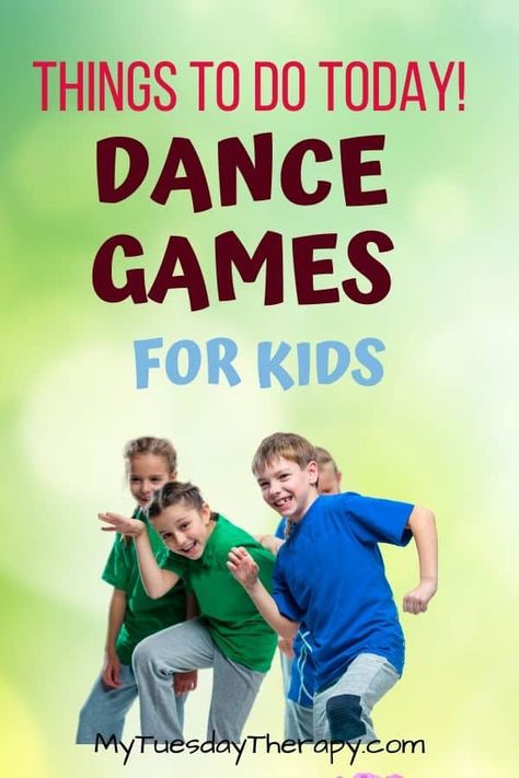 Teaching Dance Elementary, Funny Games For Groups Kids, Musical Games For Kids, Dance Camp Ideas, Movement Games For Kids, Dance Class Games, Dance Party Games, Fitness Games For Kids, Home Games For Kids