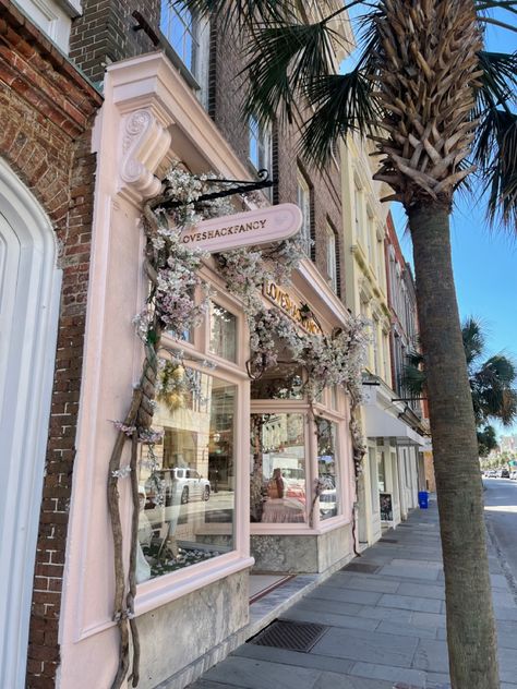 love shack fancy, girly, pink, palm tree, chs, sc, Charleston Love Shack Fancy Charleston, Loveshack Fancy Aesthetic, Love Shack Fancy Wallpaper, Love Shack Fancy Aesthetic, Charleston Aesthetic, Coquette Lifestyle, Coffee Gallery, Fancy Store, Pink Palm Tree