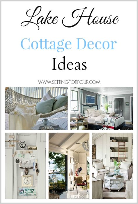 Lake Cottage Decor, Lake House Cottage, Textiles Patterns, House Cottage, Lake Decor, Beach Cottage Decor, Lake Cottage, Beach Cottage Style, Lake Cabins