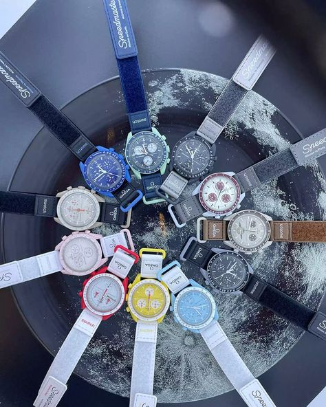 Moon Watch Swatch, Swatch Moon Watch, Omega X Swatch Moon, Omega Swatch Moonswatch, Swatch Omega Moonwatch, Omega Watch Mens, Moon Swatch, Swatch Omega, Swatch X Omega