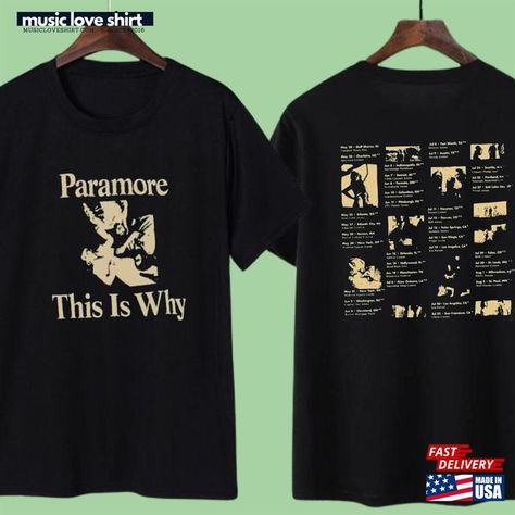 This Is Why 2023 Tour Shirt Merch T-Shirt Paramore Doodle Art Unisex Classic Check more at https://musicloveshirt.com/product/this-is-why-2023-tour-shirt-merch-t-shirt-paramore-doodle-art-unisex-classic/ Paramore Merch, Paramore Shirt, Paramore, Tour Shirt, Love Shirt, Doodle Art, Doodles, T Shirt, Clothes