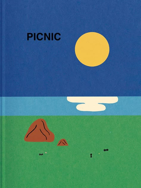 María Ramos' illustrations turn picnic food into an assortment of cheeky characters | It's Nice That Picnic Landscape, 심플한 그림, 카드 디자인, Picnic Food, Graphic Design Posters, Visual Design, Graphic Design Inspiration, Book Design, Graphic Illustration