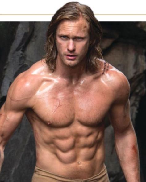 Alexander Skarsgard Tarzan, Legend Of Tarzan, The Legend Of Tarzan, Man With Long Hair, Alex Skarsgard, Tv Poster, Jane Porter, Alexander Johan Hjalmar Skarsgård, Eric Northman