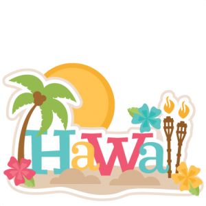 Hawaii Title: Miss Kate's Halloween Music For Kids, Hawaii Decorations, Hawaii Ideas, Svgs Free, Hawaiian Crafts, Aloha Party, Flamingo Birthday Party, Barbie Paper Dolls, Hawaiian Birthday