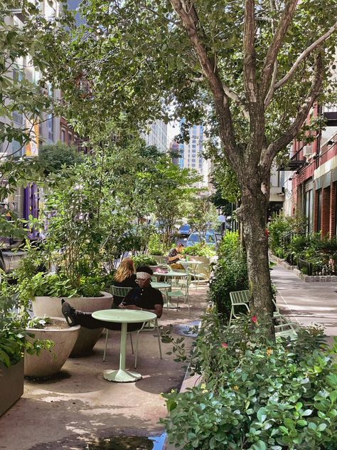 Pedestrian Street Design, Small Park Design, Urban Street Design, Park Landscape Design, Public Park Design, Green Parking, Urban Landscaping, Street Scape, Urban Spaces Design