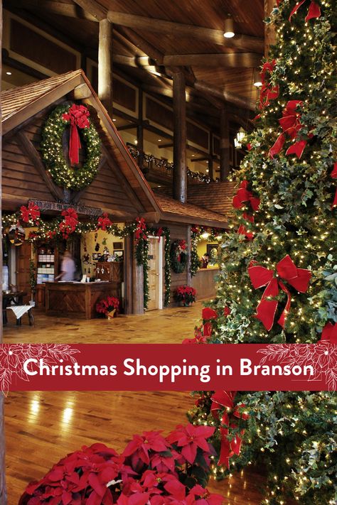 Branson is no doubt home to a large variety of shopping opportunities. Aside from the Tanger Outlets and the Branson Landing, there are unique boutiques and hidden gems that make Christmas shopping a Holly Jolly time. Check out these top picks for where to do your Christmas shopping this year. #explorebranson #bransonmissouri #bransonmo #branson #christmasshopping Branson At Christmas, Branson Missouri Christmas, Branson Christmas, Branson Scenic Railway, Branson Missouri Vacation, Missouri Vacation, Tanger Outlets, Branson Landing, Mountain Christmas