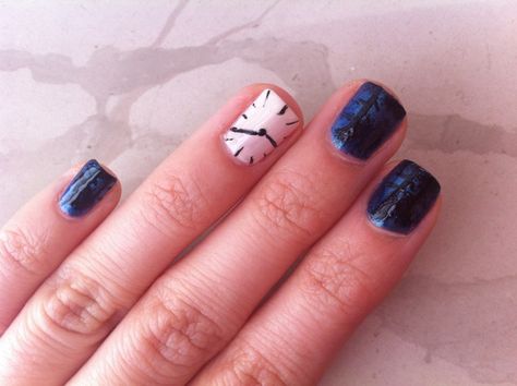 Once Upon A Time nail art Enchanted Forest Nails, Forest Nails, Time Nails, Nail Art Challenge, Nail Polish Style, Disney Inspired Nails, Cat Nail Art, Different Types Of Nails, Makeup Nails Art