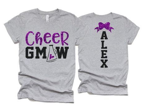 Cheer Spirit Wear, Cheer Grandma, Cheer Coach Shirts, Band Mom Shirts, Coach Shirt, Cheer Spirit, Cheer Tshirts, Cheer Shirt, Dance Mom Shirts