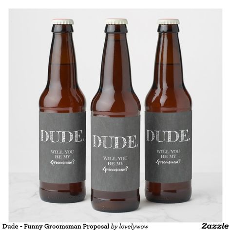 Kombucha Labels, Wedding Beer, Wedding Bottle Labels, Groomsmen Beer, Beer Wedding, Beer Bottle Labels, Brewery Wedding, Home Brewing Beer, Beer Party