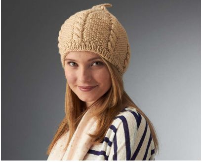 Full Knitting Patterns | AllFreeKnitting.com Cable Knit Hat Pattern, Winter Knitting Patterns, Fall Knits, Fall Knitting Patterns, Easy Knit Hat, Beret Pattern, Knitted Mittens Pattern, Hats Knitted, Infinity Scarf Pattern