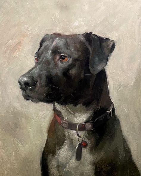 Jennifer Gennari, Dog Portraits Painting, Dog Portraits Art, Animal Portraits Art, Canine Art, A Level Art, To Wait, Dog Drawing, Dog Paintings