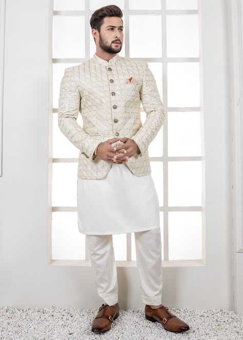 Engagement Outfits Indian, Indian Wedding Suits Men, Indian Wedding Clothes For Men, Waistcoat Designs, Sherwani For Men Wedding, Wedding Kurta, Wedding Kurta For Men, Prince Coat, Groom Dress Men