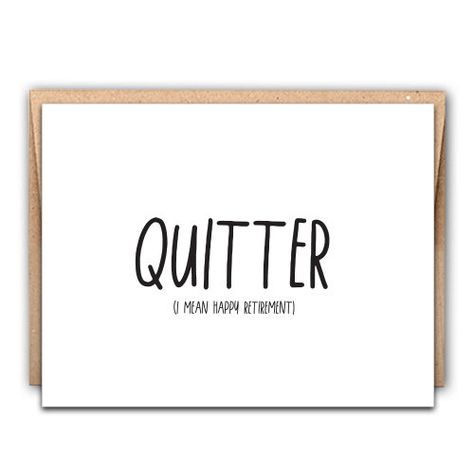 Excited to share the latest addition to my #etsy shop: Retirement Card, Funny Retirement Card, Quitter - I Mean Happy Retirement, Card for Coworker https://etsy.me/3dvPL2i #black #retirement #congrats #congratulations #congratulationscard #greetingcard #letterpress Retirement Cards Handmade, Happy Retirement Cards, Funny Retirement Cards, Retirement Quotes Funny, Letterpress Paper, Happy Galentines Day, Retirement Quotes, Letterpress Greeting Cards, Funny Retirement