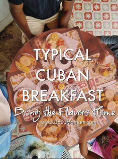 Cuban Breakfast Recipes, Cuban Food Recipes, Cuba Recipes, Cuban Meals, Traditional Cuban Food, Host Brunch, Cuban Breakfast, Creating Traditions, Cuban Recipe