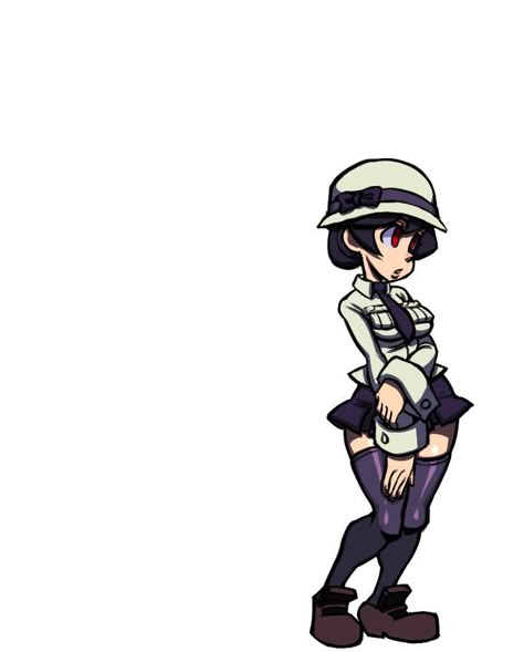 #skullgirls #filia Skullgirls Oc, Broken Colors Game, Skullgirls Sprites, Filia Skullgirls, Skullgirls Characters, Persona Anime, Skull Girls, Color Games, King Of Fighters