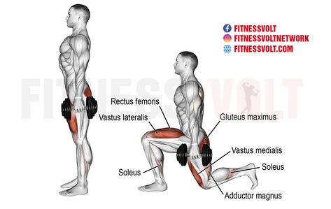 Gym Routine GLUTES/THIGH 1. Cardio walk warmup: 8 minute walk + 2 minute jog 2. Squat with kettlebell: 3 sets of 10 reps ￼ 3. Stationary lungs with weights: 3 x 10 (alternating sides) ￼ 4. Bulgarian split squat (hold weight and lunge on one side 10 times, then switch sides) ￼ ￼ 5. Lunges 3x15 each leg (without weight) 6. Hip thrust 20, 15, 10, 8 ￼ ￼ ￼ 7. Abductor hip machine 2x20 8. Stretch 9. Cool down: 5 minute walk on treadmill CHEST/ABS/ARMS 1. Cardio: walk + then jog warm Lunges Muscles Worked, Lunges With Weights, Walking Lunges, Lunge Workout, Squat Hold, Football Workouts, Treadmill Walking, Split Squat, Gym Routine