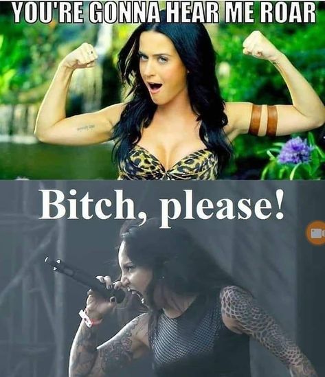 Heavy Metal Funny, Tatiana Shmaylyuk, Randy Blythe, Metal Meme, Ladies Of Metal, Jim Morrison Movie, Heavy Metal Girl, Bubblegum Pop, Rock Aesthetic